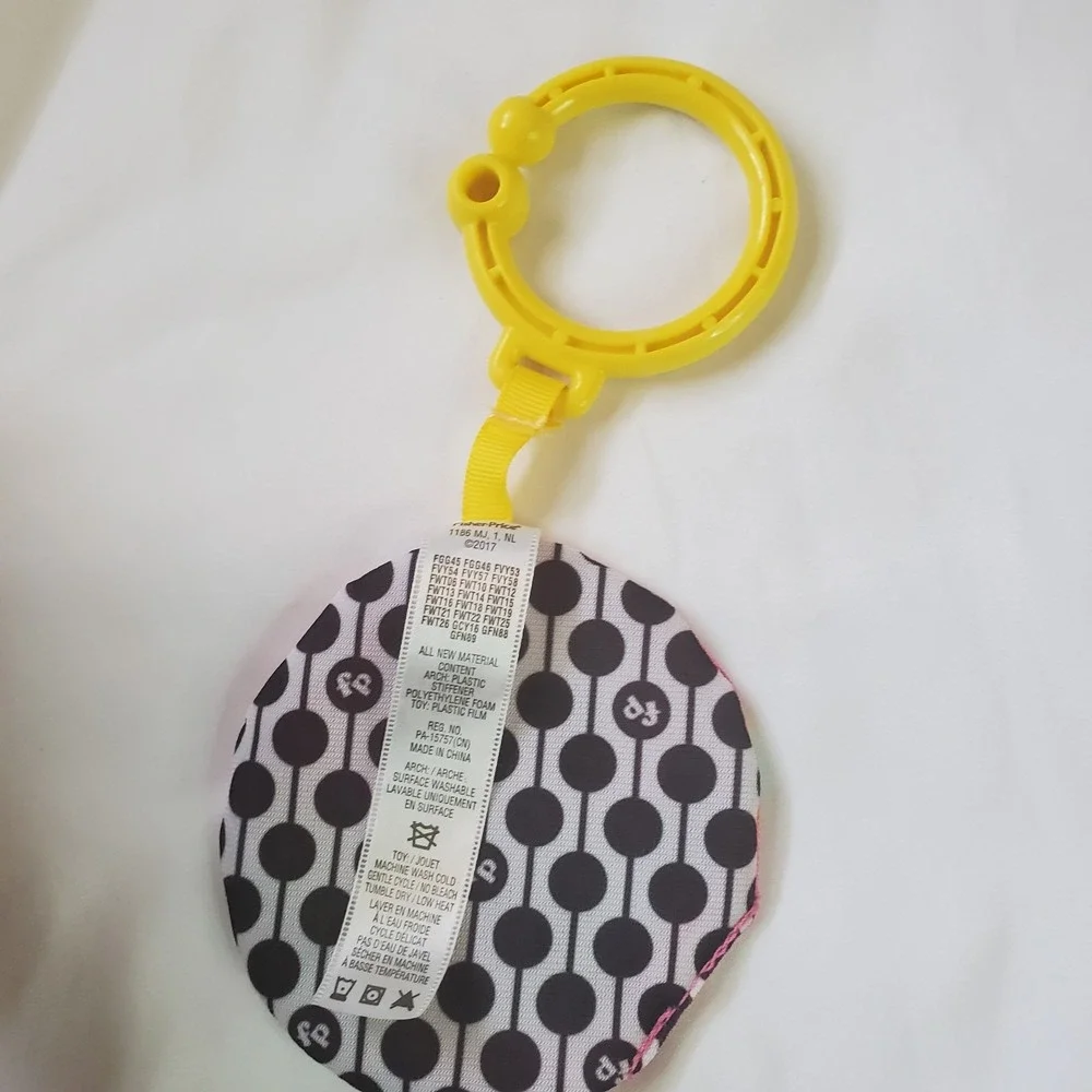 Fisher Price Deluxe Kick & Play Gym Replacement Part Hanging Toy Pink Panda
